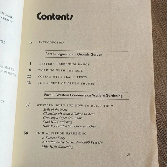 Vintage 70s Western Organic Gardening Book Guide Vegetable Growing 1972 - Picture 6 of 15